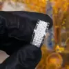 3.75ct 3-Rows Iced Out Princess Cut Eternity Band for Men