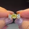 1.8ct Three-Stone Round Cut Wedding Band