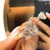 13ct Heart Cut Three-stone Engagement Ring