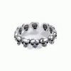 Wome Free Open Skull Ring 