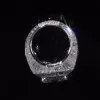 9.5ct Asscher Cut Bold Men's Cocktail Ring
