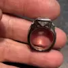 5.6ct Princess Cut Machenical Style Men's Ring