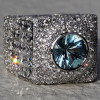 3ct Round Cut Paved Bold Men's Cocktail Ring
