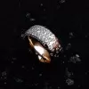4ctw Round Cut Scattered Paved Men's Ring