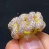 15MM White Sapphire Paved Cuban Link Ring