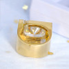 14ct Radiant Cut Bold Men's Cocktail Ring