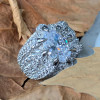 5.8ct Oval Cut Dragon Claw Inspired Men's Cocktail Ring