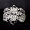 5.8ct Oval Cut Dragon Claw Inspired Men's Cocktail Ring