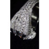 5.8ct Oval Cut Dragon Claw Inspired Men's Cocktail Ring