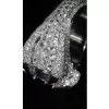 5.8ct Oval Cut Dragon Claw Inspired Men's Cocktail Ring