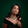 Luxury Cushion Cut Emerald Necklace for Women