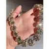 240ctw Round Cut White Sapphire Statement Necklace