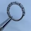 Handmade Marquise & Pear Cut Eternity Wedding Band