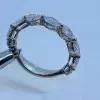Handmade Marquise & Pear Cut Eternity Wedding Band