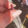 Vintage Ruby Eternity Band in Sterling Silver