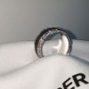 2.75ct Paved White Sapphire Eternity Band for Men