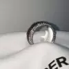2.75ct Paved White Sapphire Eternity Band for Men