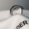 2.75ct Paved White Sapphire Eternity Band for Men