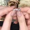 Handmade Women's Anniversary Wedding Band