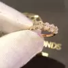 Handmade 1.25CT Five-stone Oval Cut Eternity Band Wedding Anniversary Ring