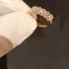 Handmade 1.25CT Five-stone Oval Cut Eternity Band Wedding Anniversary Ring