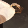 Handmade 1.25CT Five-stone Oval Cut Eternity Band Wedding Anniversary Ring