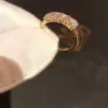 Handmade 1.25CT Five-stone Oval Cut Eternity Band Wedding Anniversary Ring
