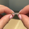 Handmade 0.7 CT Seven-stone Wedding Band in Rose Gold