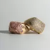 2.5ctw Multicolor Sapphire Paved Cocktail Ring