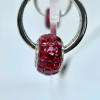 8ctw Invisible Set Blue Sapphire/Ruby Ball Drop Earrings