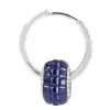 8ctw Invisible Set Blue Sapphire/Ruby Ball Drop Earrings