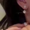 Clustered Round-Shaped Ear Jackets