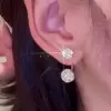 Clustered Round-Shaped Ear Jackets