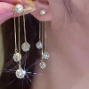 Fashion Pearl Drop Earrings in Sterling Silver