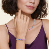 Rainbow Sapphire Yellow Gold Tone Three-piece Jewelry Set