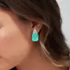 22ctw Cushion Cut Paraiba Tourmaline Earrings