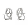 Vintage Nature Inspired White Sapphire Earrings
