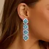 Aquamarine and Pink Sapphire Transformable Statement Earrings