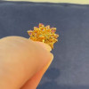 4ctw Opal and Fuchsia Sapphire Stud Earrings