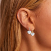 11ctw Bezel Heart Cut Classic Drop Earrings