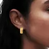 Flush Set Multicolor Sapphire Starry Hoop Earrings