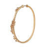 Scatter White Sapphire Hoop Earrings