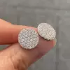 1.75ctw Round Cut Paved Stud Earrings