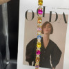 30ctw Oval Cut Multi-Color Sapphire Statement Bracelet