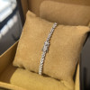 Dainty Ears of Wheat Tennis Bracelet