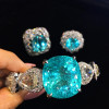 Luxury Ocean Blue Sapphire Bracelet