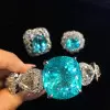 Luxury Ocean Blue Sapphire Bracelet