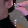 Fashion Micro Pave Setting Hoop Earrings