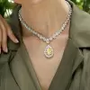 10ct Pear Cut Yellow Sapphire Statement Necklace
