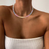 20ctw Rainbow Sapphire Tennis Necklace